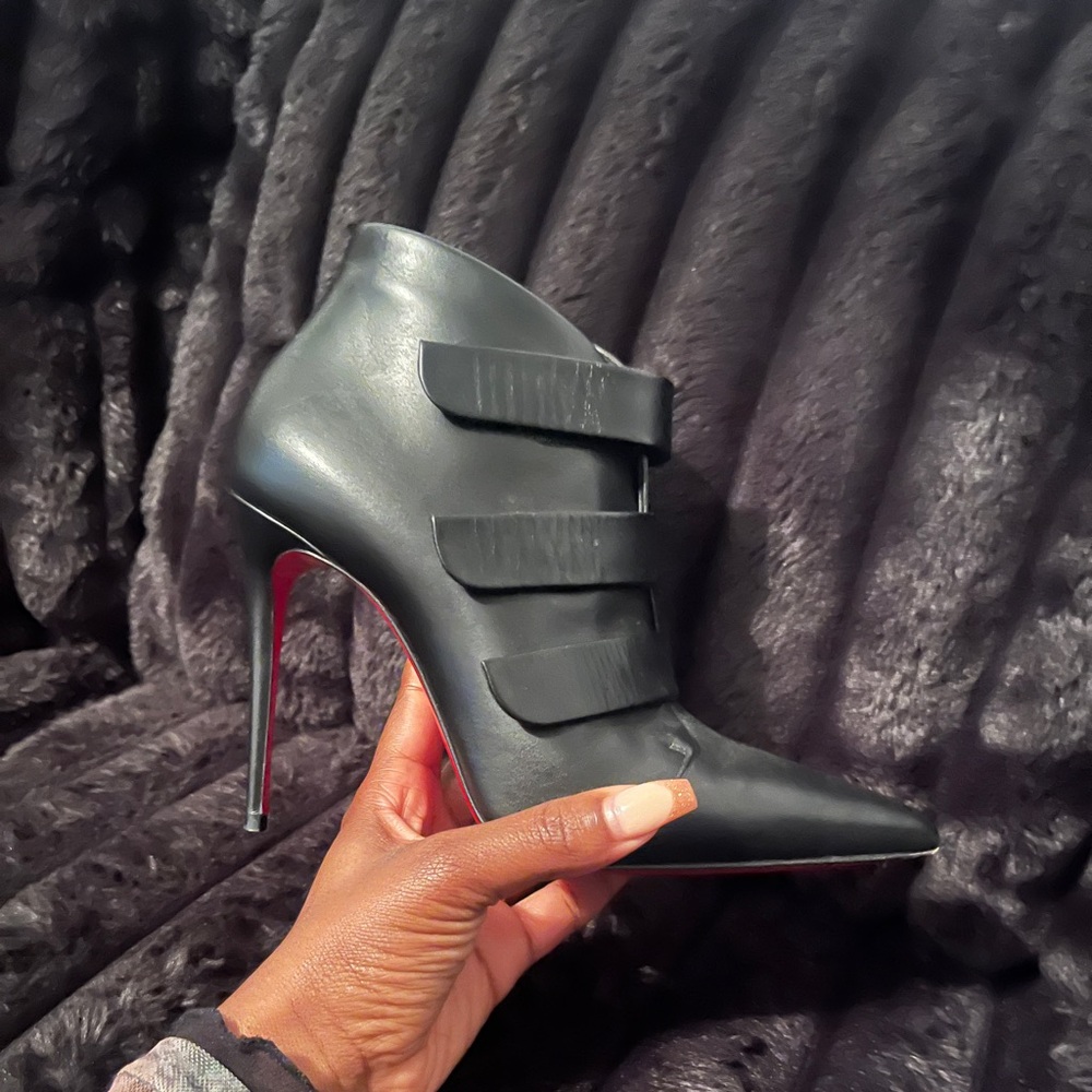 Christian Louboutin Leather Booties